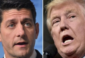 US election: Trump lashes out at Republican chief Paul Ryan